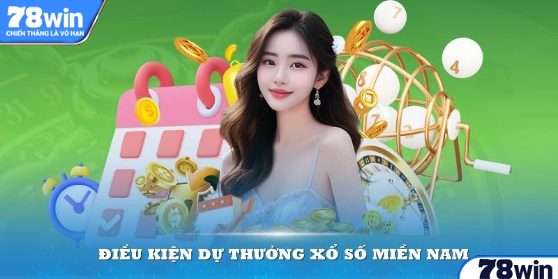 Điều kiện dự thưởng xổ số miền Nam cực đơn giản